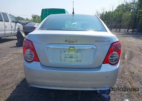 2013 Chevrolet Sonic Lt Auto from USA, damaged, VIN 1G1JC5SH9D4183322